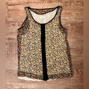 Rag & Bone Sleeveless Silk Floral Blouse Size 2